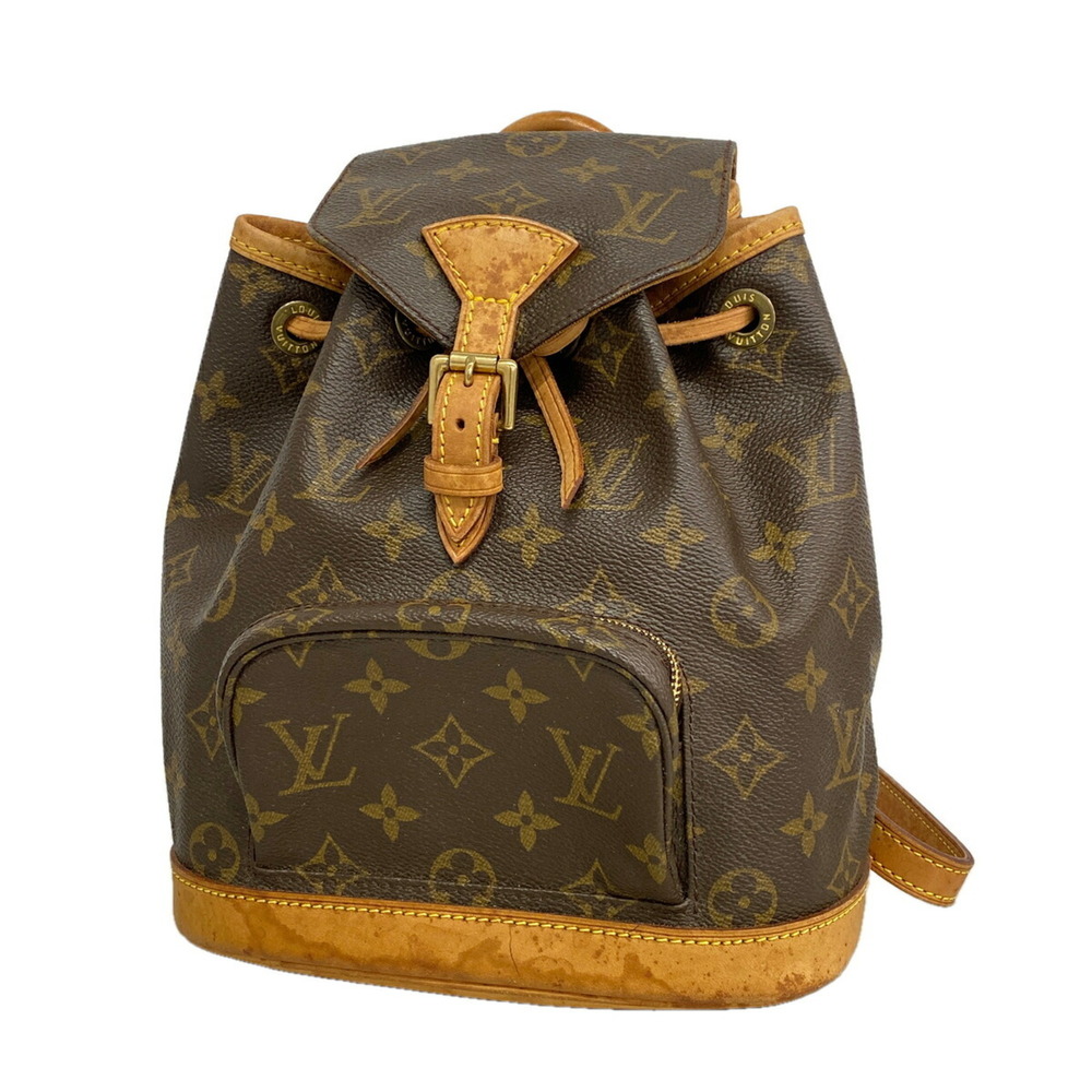 LOUIS VUITTON Brown Monogram Backpack